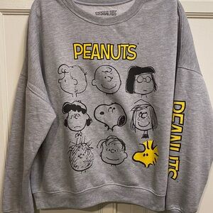 Peanuts Gray XXL Apparel Tag